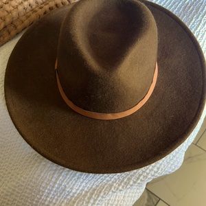 Brown hat